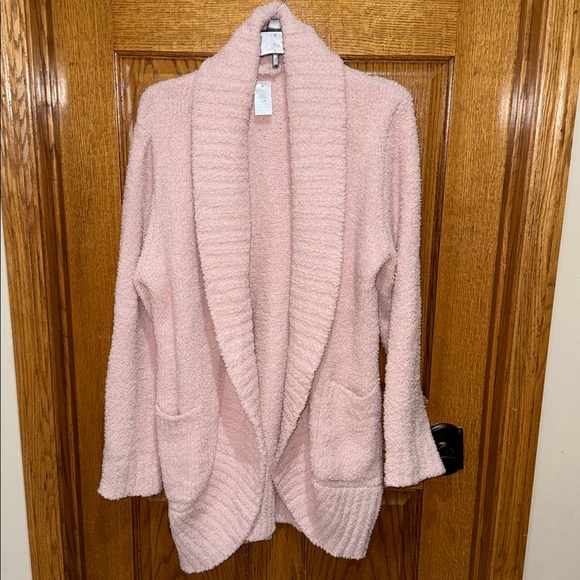 Member's Mark Sweaters - Members Mark Cozy Pink Women's Sweater. Open front design. Size L/XL